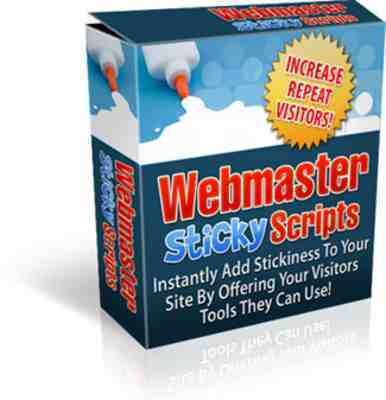 Product picture Webmaster Sticky Scripts
