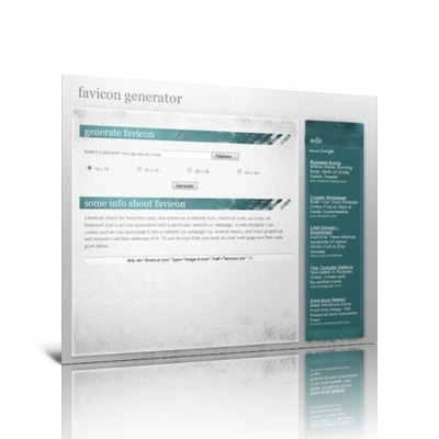 Product picture Favicon Generator Service Script