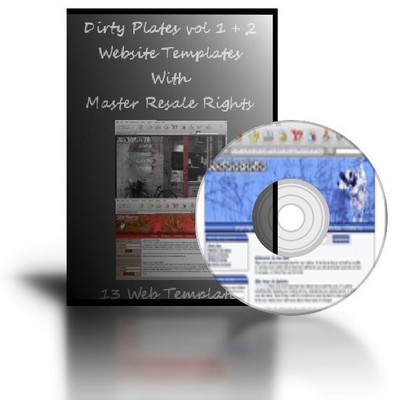 Product picture Dirty Plates vol 1 + 2 web templates
