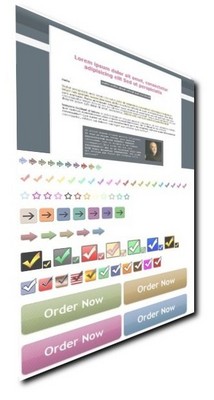 Product picture Clean Landing Page Templates - With PLR