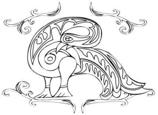 Product picture Celtic animal Pyrography Stencils