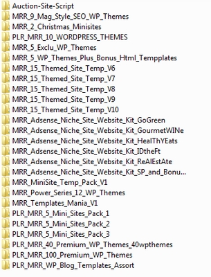 Product picture 300 mb of web templates html psd themes