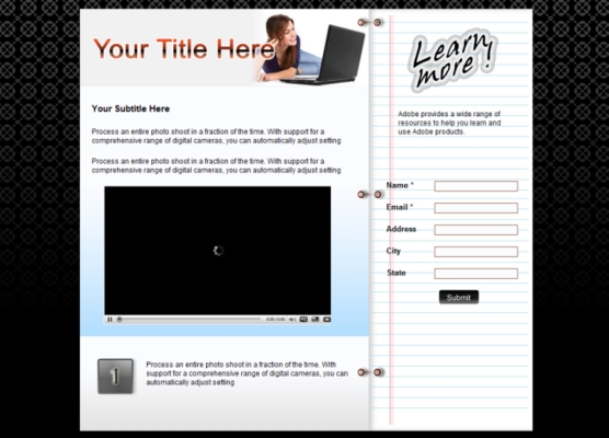 Product picture 5 Video Squeeze Pages