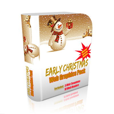 Product picture Early Christmas Web Graphics Pack